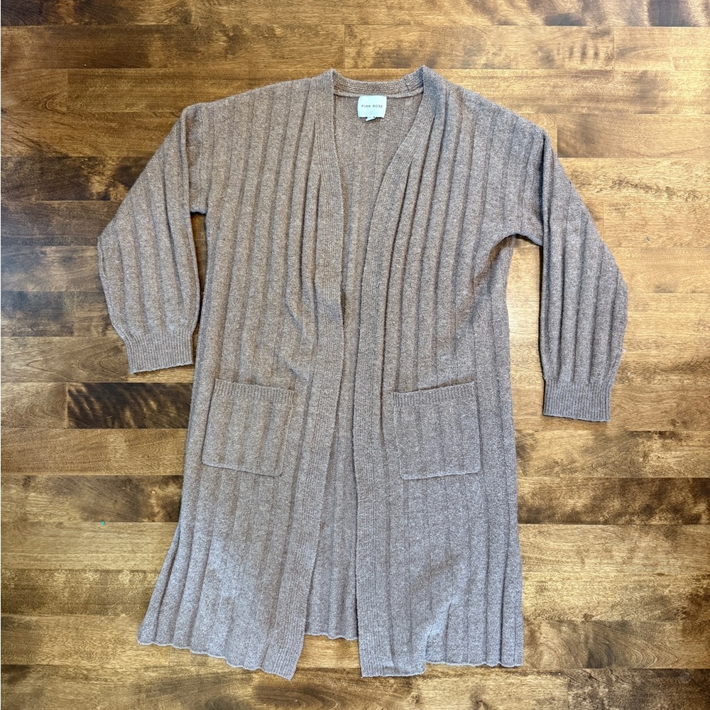 Dry Goods: Long Cardigan Sweater